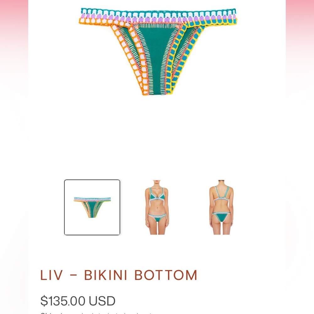 Kiini liv bikini bottoms size S